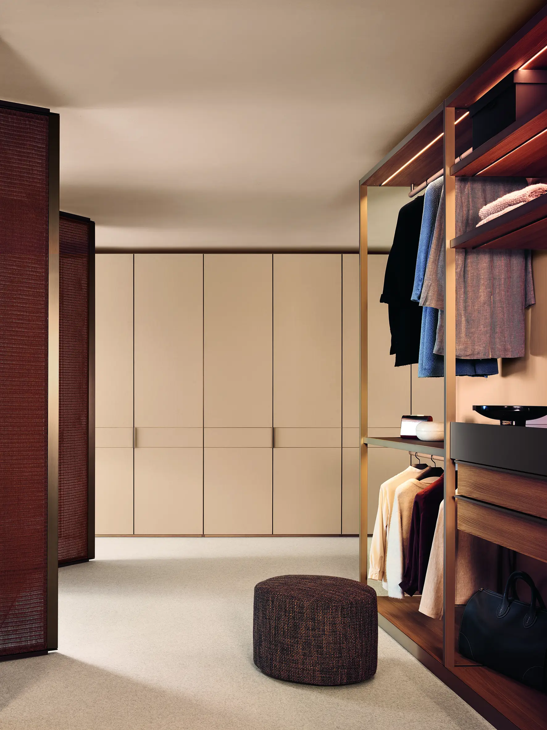 Armoire Senzafine - Dressing Ubik - Poliform