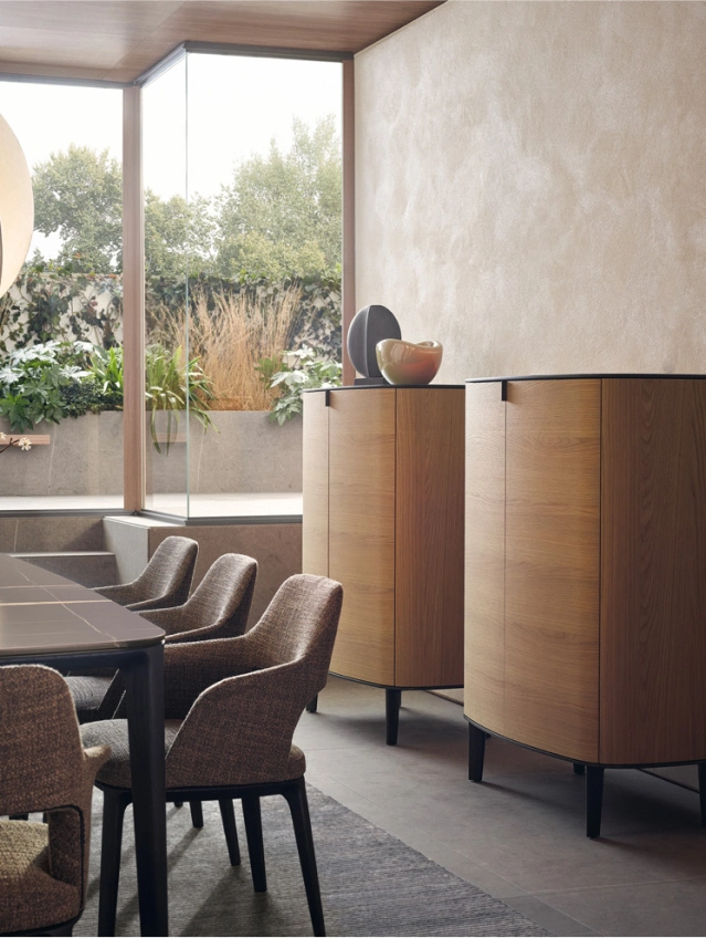 Indoor furniture – consoles, sideboards and display cabinets