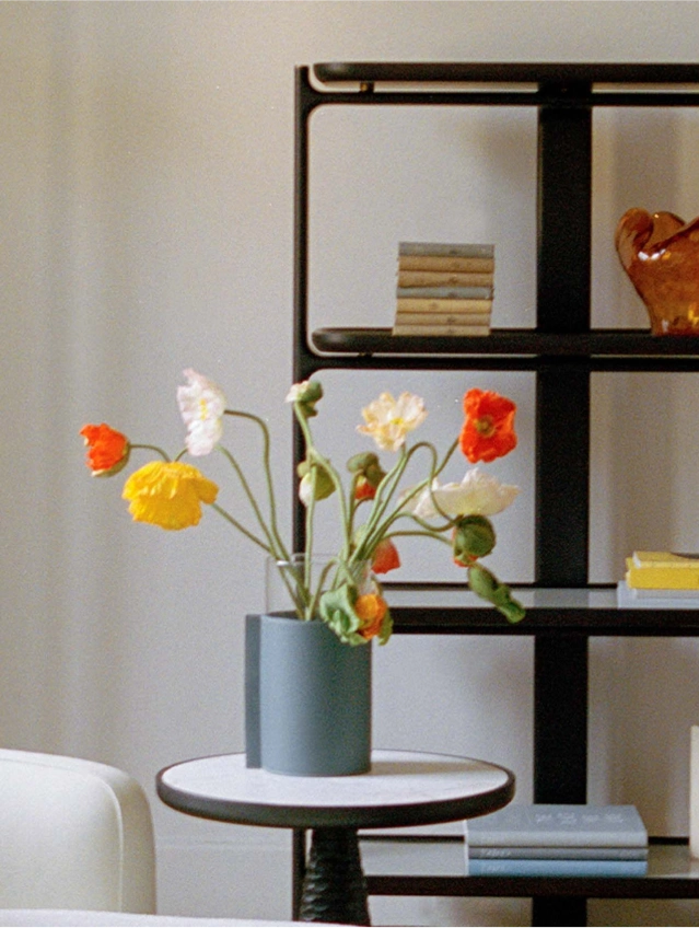 Designer storage systems and bookcases