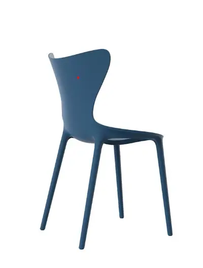 Chaise Love Bleu