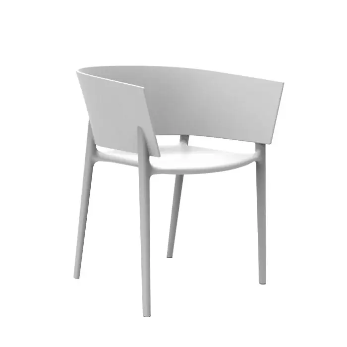 Fauteuil Africa Blanc